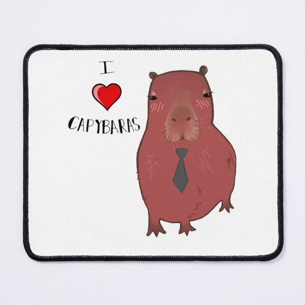Item preview, I love capybaras! designed and sold by AvaPstudio.