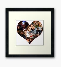 Caskett Always Heart Framed Print