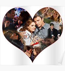 Caskett Always Heart Poster