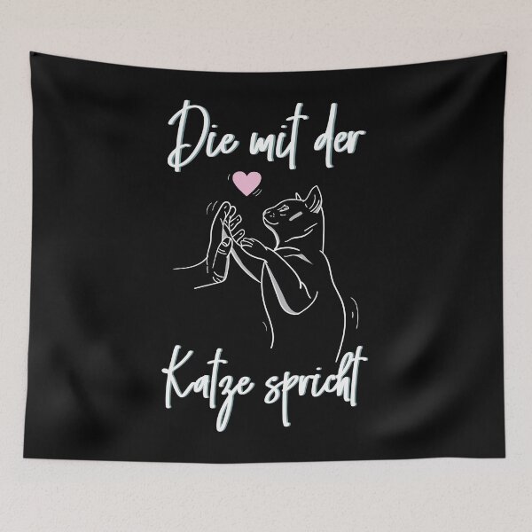 Item preview, Katze Geschenk Die mit der Katze spricht Cam Mom  designed and sold by Lenny Stahl.