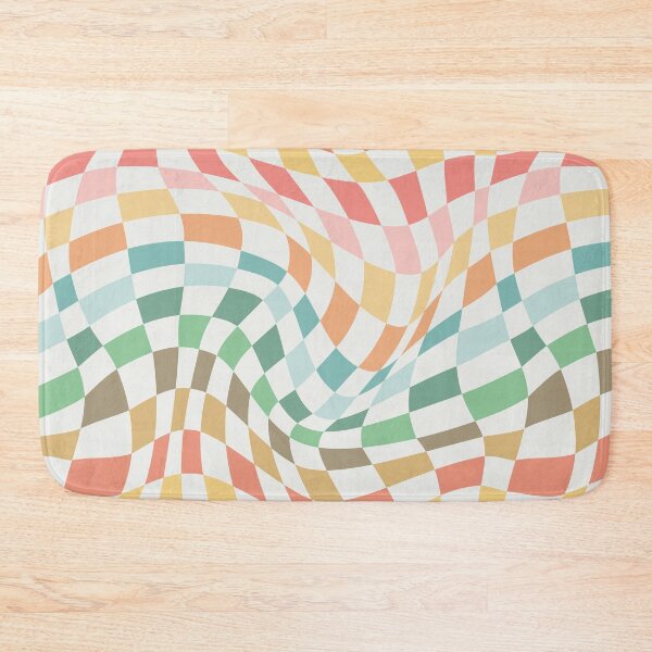 Item preview, Twist Checkers - Muted Retro Colors designed and sold by miavaldez.