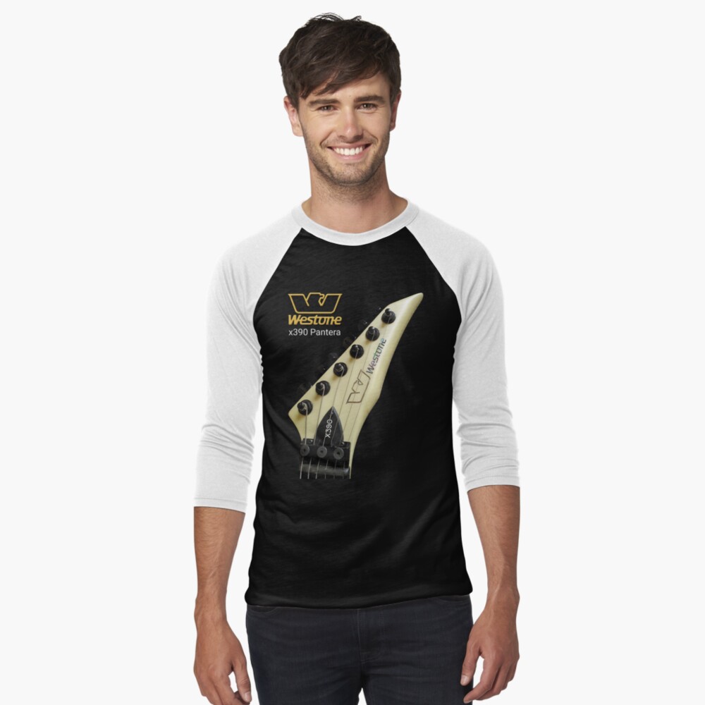 Item preview, Baseball ¾ Sleeve T-Shirt designed and sold by Regal-Music.