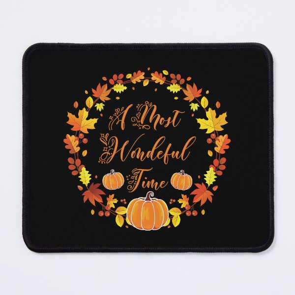 Item preview, Fall Season Leaves Autumn Wreath A Most Wonderful Time designed and sold by CharJens.