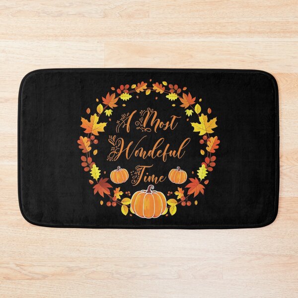 Item preview, Fall Season Leaves Autumn Wreath A Most Wonderful Time designed and sold by CharJens.