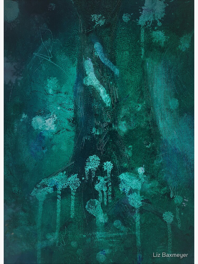 Thumbnail 2 of 2, Art Board Print, Tree Study 1 designed and sold by Lizr81.