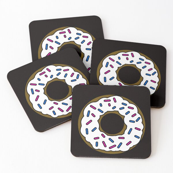 Item preview, Donut with Pink and Blue Sprinkles designed and sold by UsumStudy.