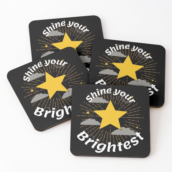 Item preview, Shine your brightest - motivational designed and sold by PellSilversmith.