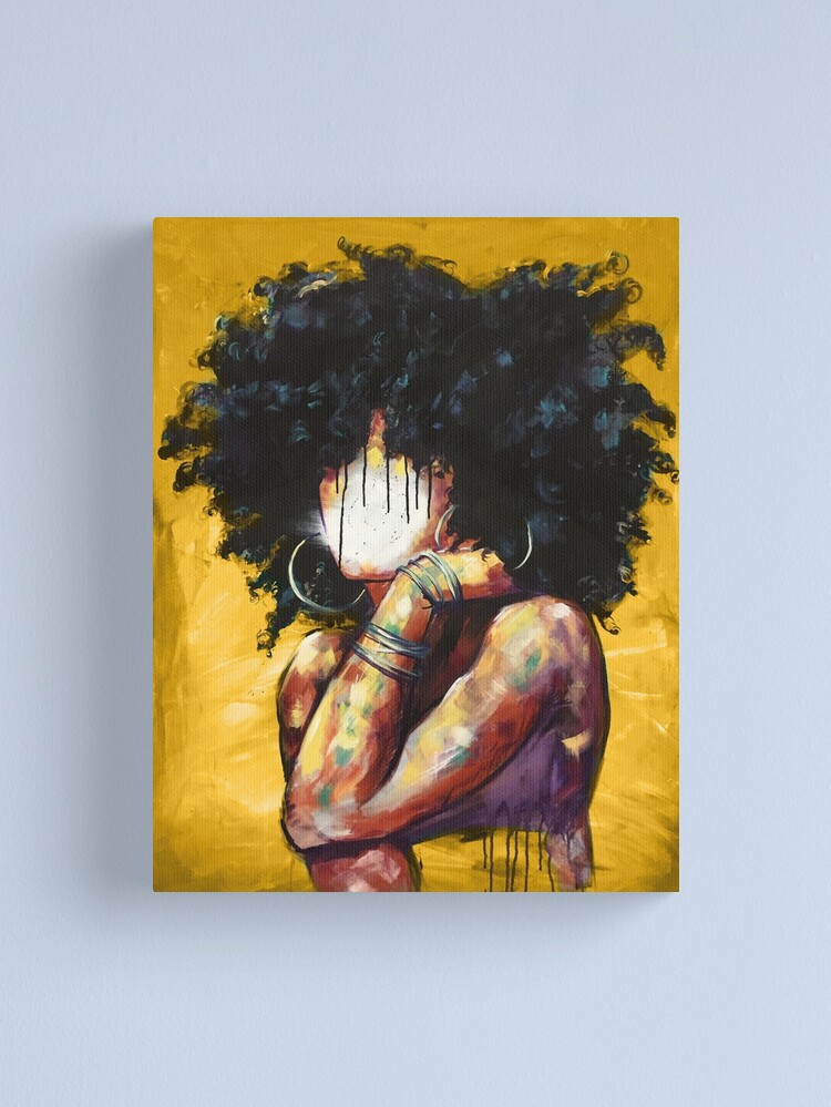 Alternate view of Naturally II GOLD Canvas Print