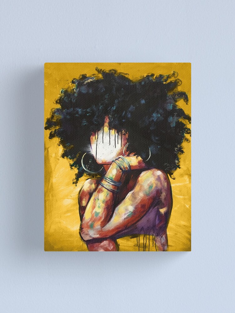 Alternate view of Naturally II GOLD Canvas Print