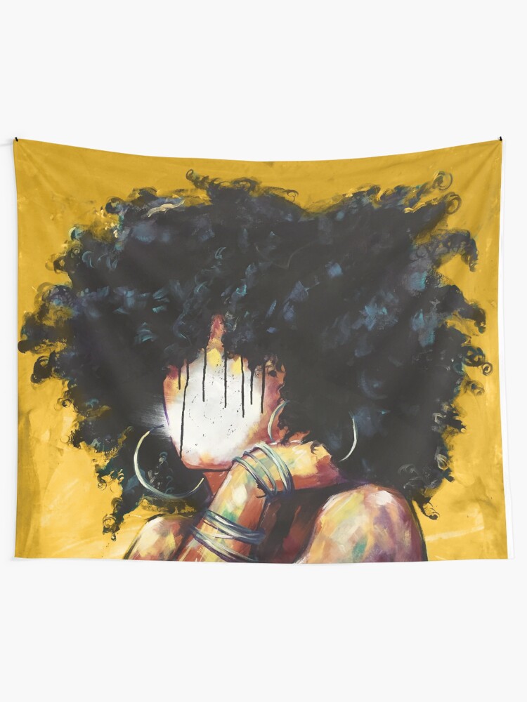 Alternate view of Naturally II GOLD Tapestry