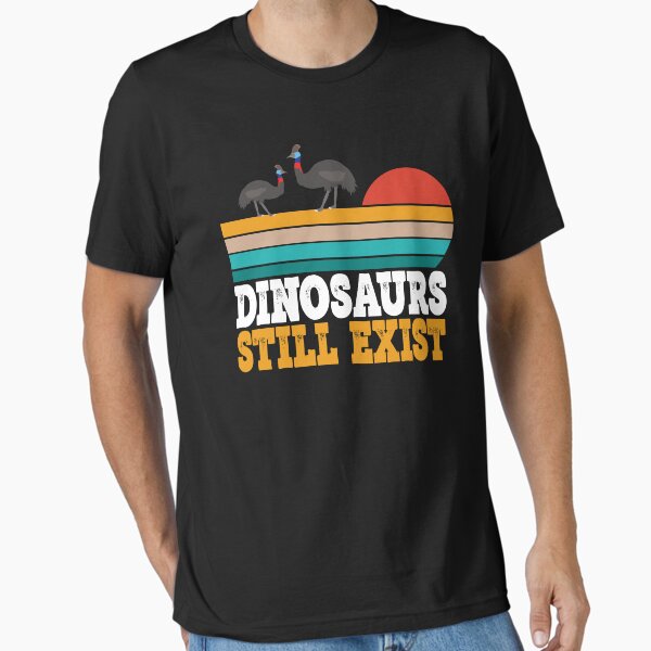 Item preview, Retro Cassowaries Cassowary Lover Dinosaurs Still Exist designed and sold by eternallygifted.