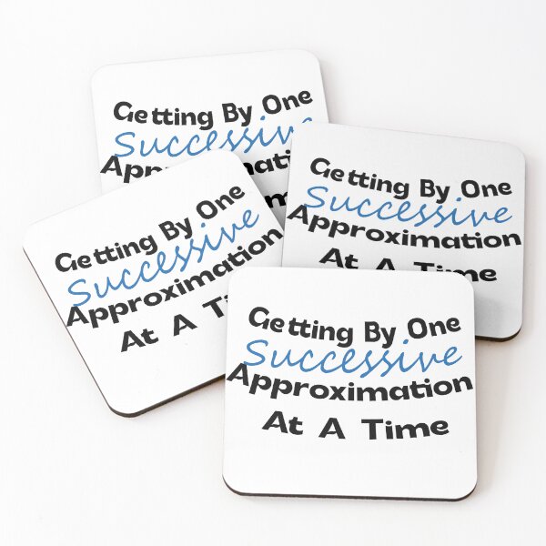 Item preview, Getting by One Successive Approximation at a time Design designed and sold by Halabe art.