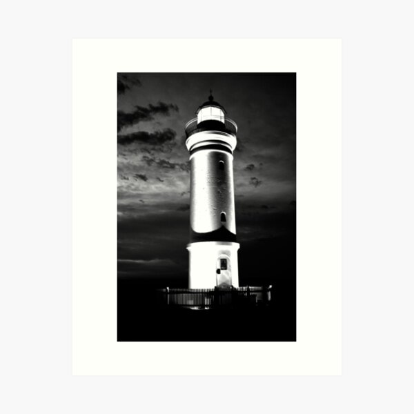Item preview, Kiama Lighthouse in Black & White designed and sold by Evita.