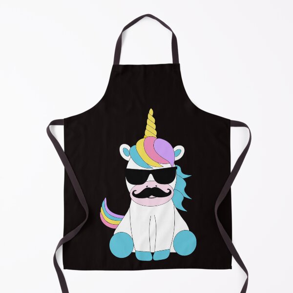 Item preview, Cute Unicorn With Moustache designed and sold by Buyeseoshop.