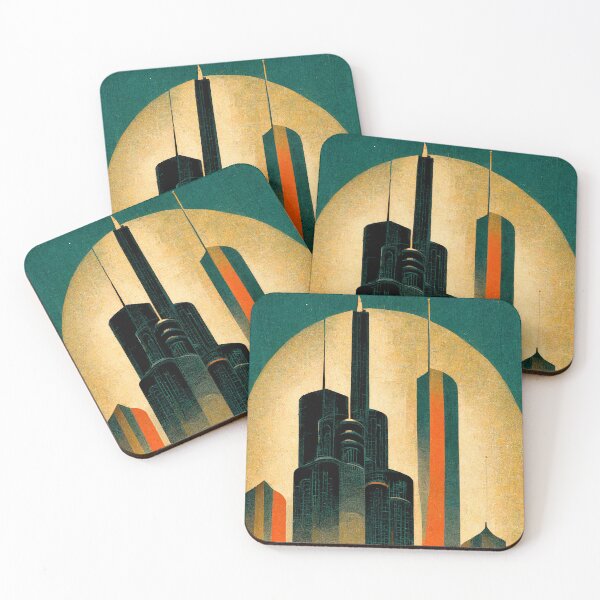 Item preview, Chicago Art Deco designed and sold by ArtDecoGecko.