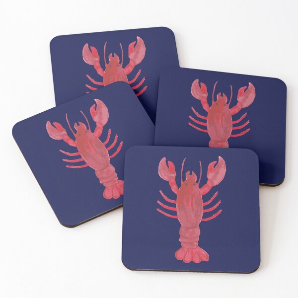 Item preview, painted maritime lobster designed and sold by mmkaderly.