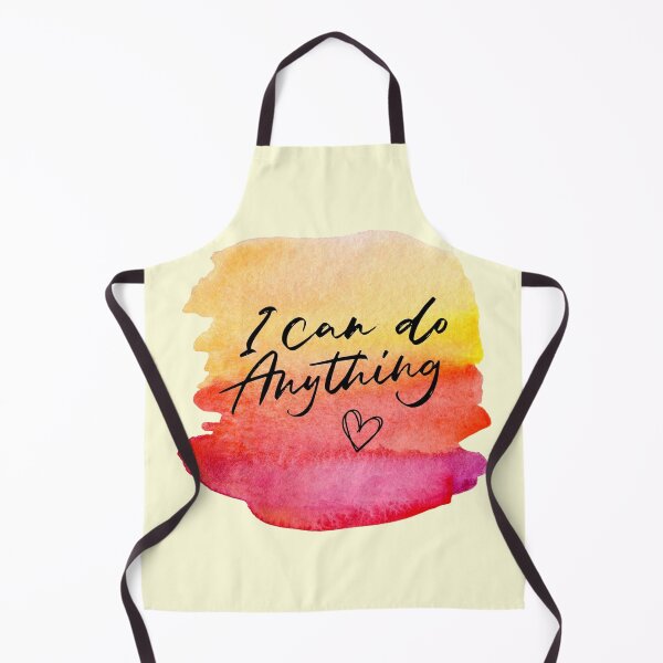 Item preview, I Can Do Anything Inspirational Motivational Quote | Summer Vibes Watercolour: designed and sold by LifeAndWonder.