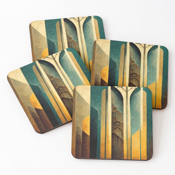 Item preview, Abstract Art Deco designed and sold by ArtDecoGecko.