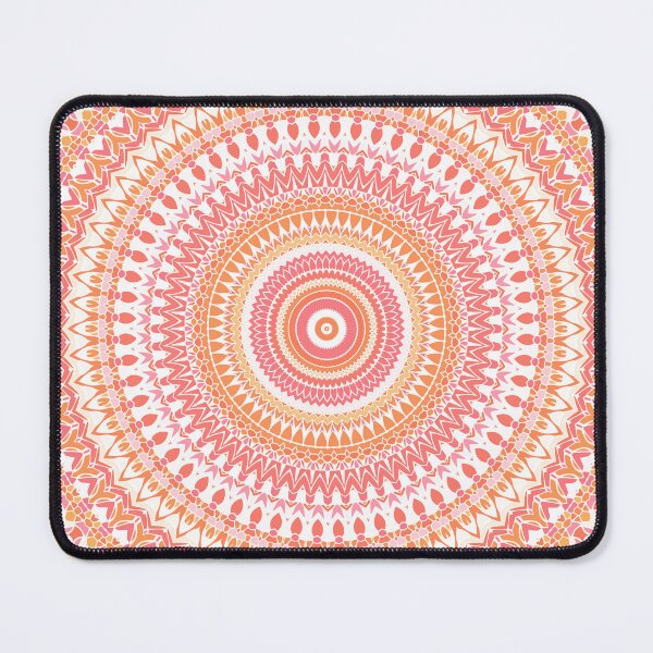 Item preview, Coral Forever Mandala designed and sold by Kelly Dietrich Mandala & Fractal Art.