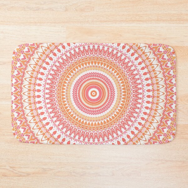 Item preview, Coral Forever Mandala designed and sold by Kelly Dietrich Mandala & Fractal Art.