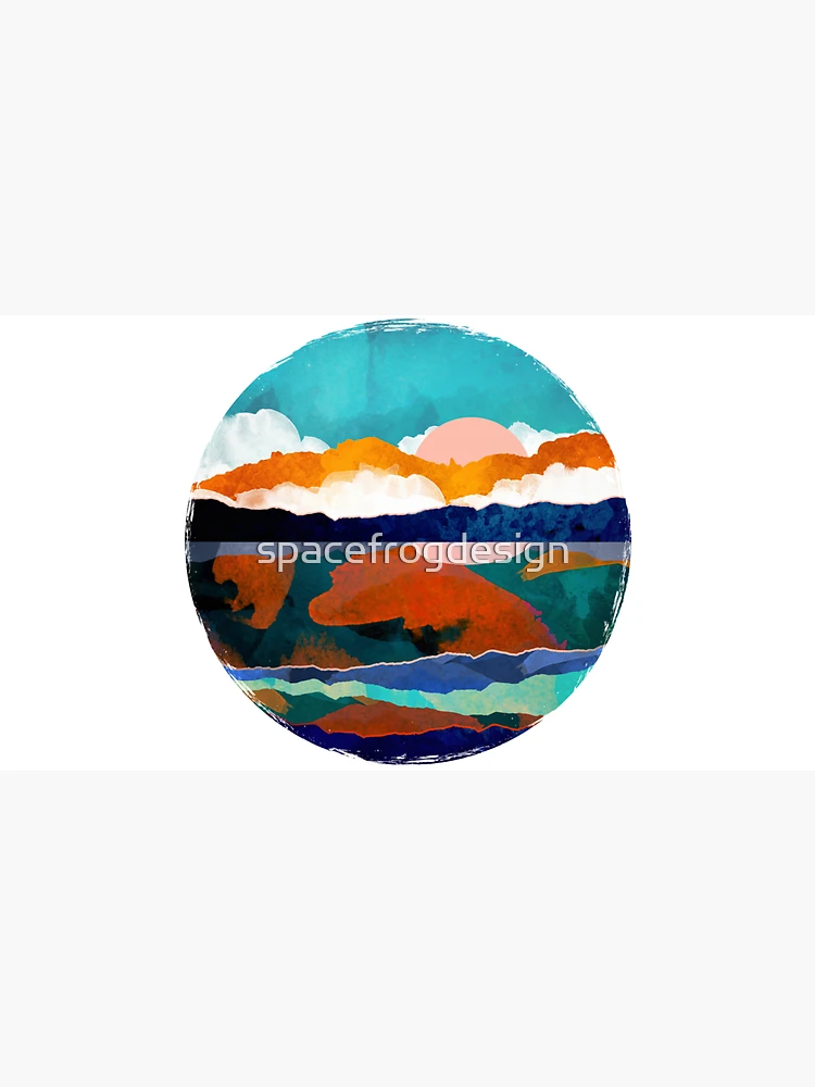 Thumbnail 3 of 3, Cap, Fallscape designed and sold by spacefrogdesign.