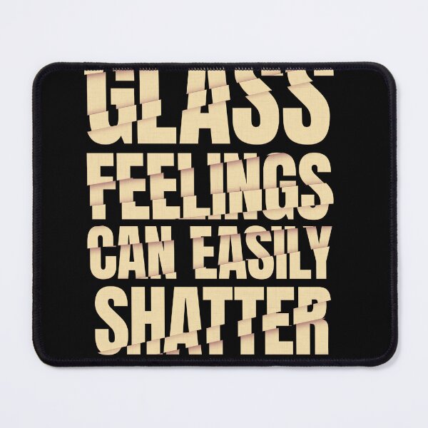 Item preview,   Sarcasm Quote Glass Feelings  designed and sold by Assla ⭐⭐⭐⭐⭐.