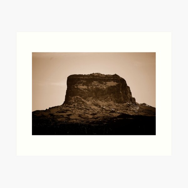 Item preview, Head Shot Of Big Chief Mountain designed and sold by Jason Laderoute.