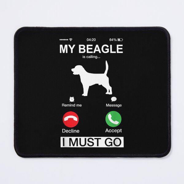 Item preview, My Beagle Is Calling, Funny Phone Screen Animals Puppy, Beagle Dog Lover's, Niche Mom Dad Owner Christmas Gift designed and sold by xlnv.