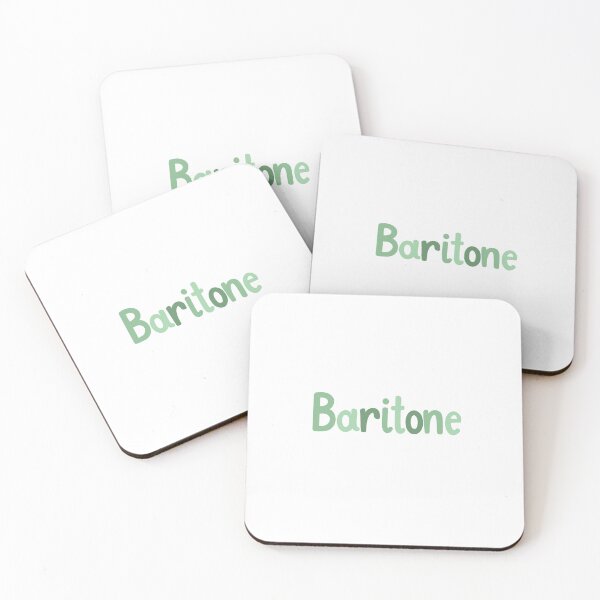 Item preview, Baritone Voice Type, Choir Sticker designed and sold by MagicallyStagey.