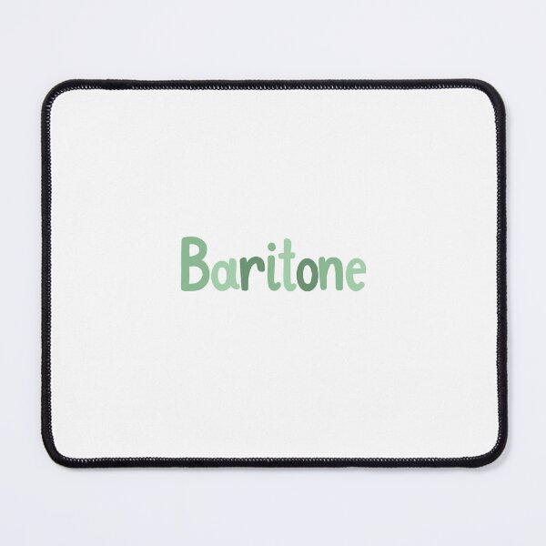 Item preview, Baritone Voice Type, Choir Sticker designed and sold by MagicallyStagey.