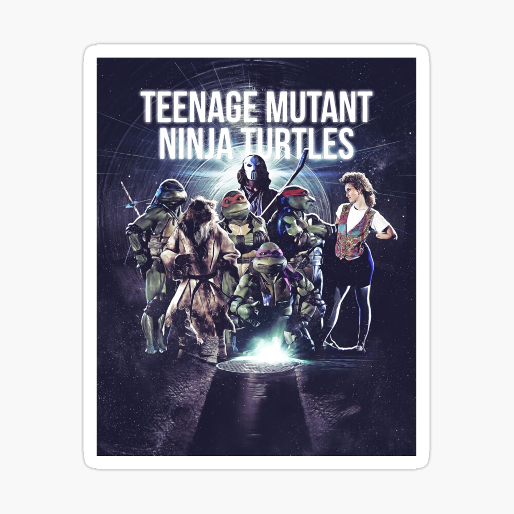 NECA TMNT 90s Movie Family Greeting Card for Sale by kylemohn01