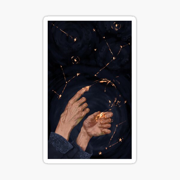 Item preview, The universe at the tip of my fingers designed and sold by Unnamed-Pebbles.
