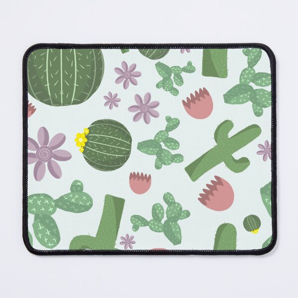 Item preview, Cactuses & Flowers Pattern designed and sold by illustrationsML.