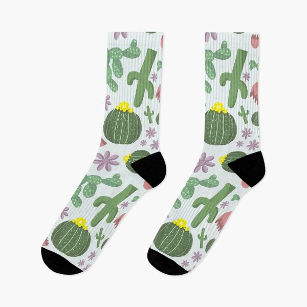 Item preview, Cactuses & Flowers Pattern designed and sold by illustrationsML.