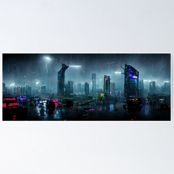 Item preview, Cyberpunk City 1 designed and sold by shaldoryn.