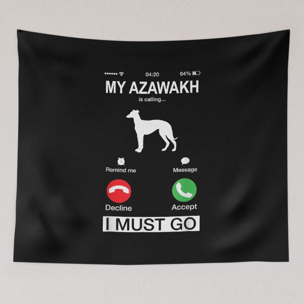 Item preview, My Azawakh Is Calling, Funny Phone Screen Animals Puppy, Azawakh Dog Lover's, Niche Mom Dad Owner Christmas Gift designed and sold by xlnv.