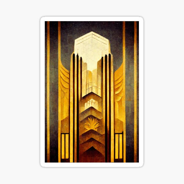Item preview, Abstract Art Deco designed and sold by ArtDecoGecko.