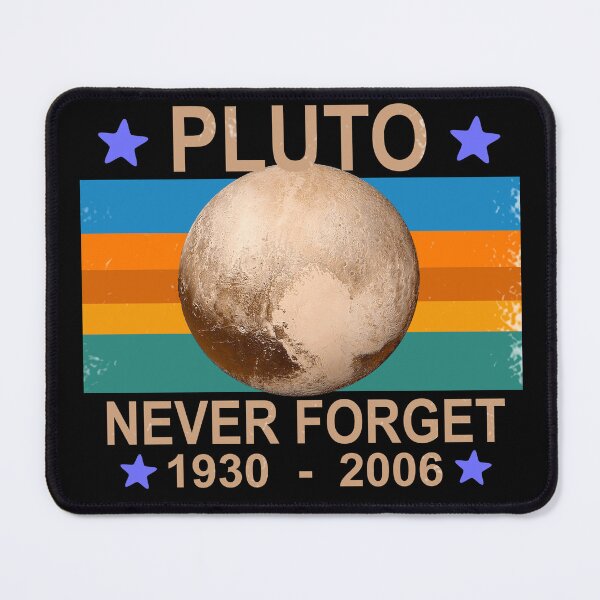 Item preview, Vintage Never Forget Pluto - Funny Retro Astronomy Space designed and sold by nueschka.