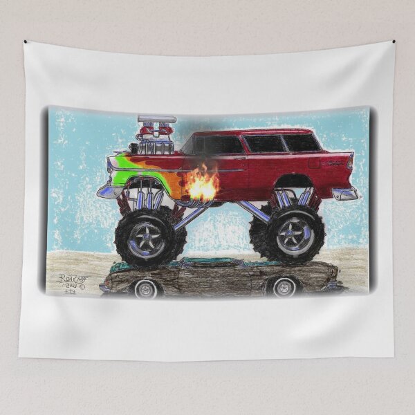 Item preview, Hot Rod Art  / Nomadzilla! designed and sold by Imagin8er.