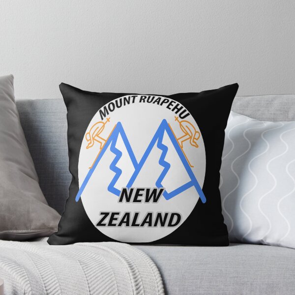 Item preview, Skiing In mount ruapehu New Zealand circle designed and sold by softseller.
