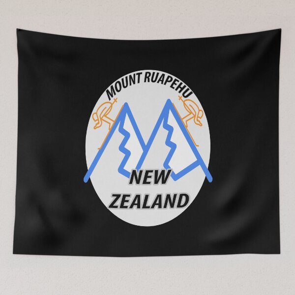 Item preview, Skiing In mount ruapehu New Zealand circle designed and sold by softseller.