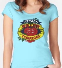 Attack Of The Killer Tomatoes Women's Fitted Scoop T-Shirt