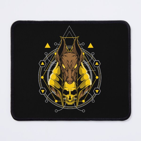 Item preview, Anubis And Skull Design designed and sold by leen12 Art Designs Prints.