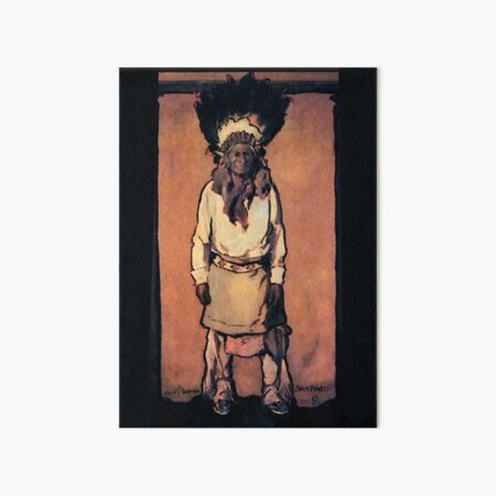Item preview, “Santiago” Western Art by Gerald Cassidy designed and sold by PatricianneK.