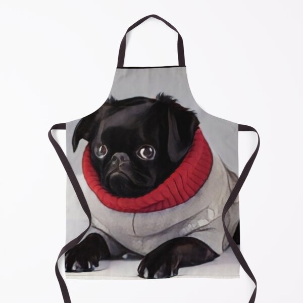 Item preview, Black pug designed and sold by Pontom46.