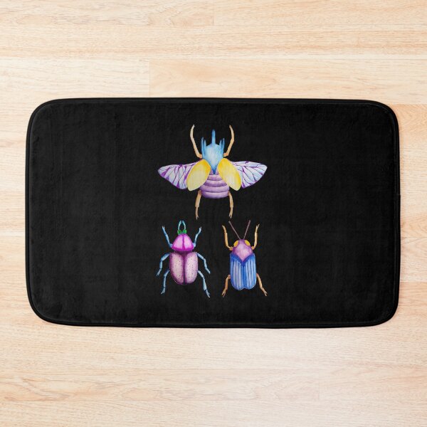 Item preview, Watercolor Colored Beetles designed and sold by ViviCampos.