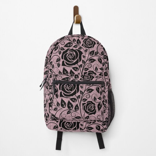 Item preview, Black Rose Mauve Pattern designed and sold by HappyLifeCreate.