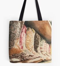 Cowboy boots Tote Bag