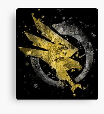 Command and Conquer - GDI Splatter Canvas Print