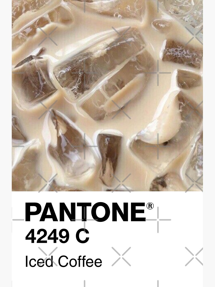 iced coffee Sticker for Sale by ahp00